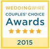 2015 Wedding Wire Couple's Choice Award